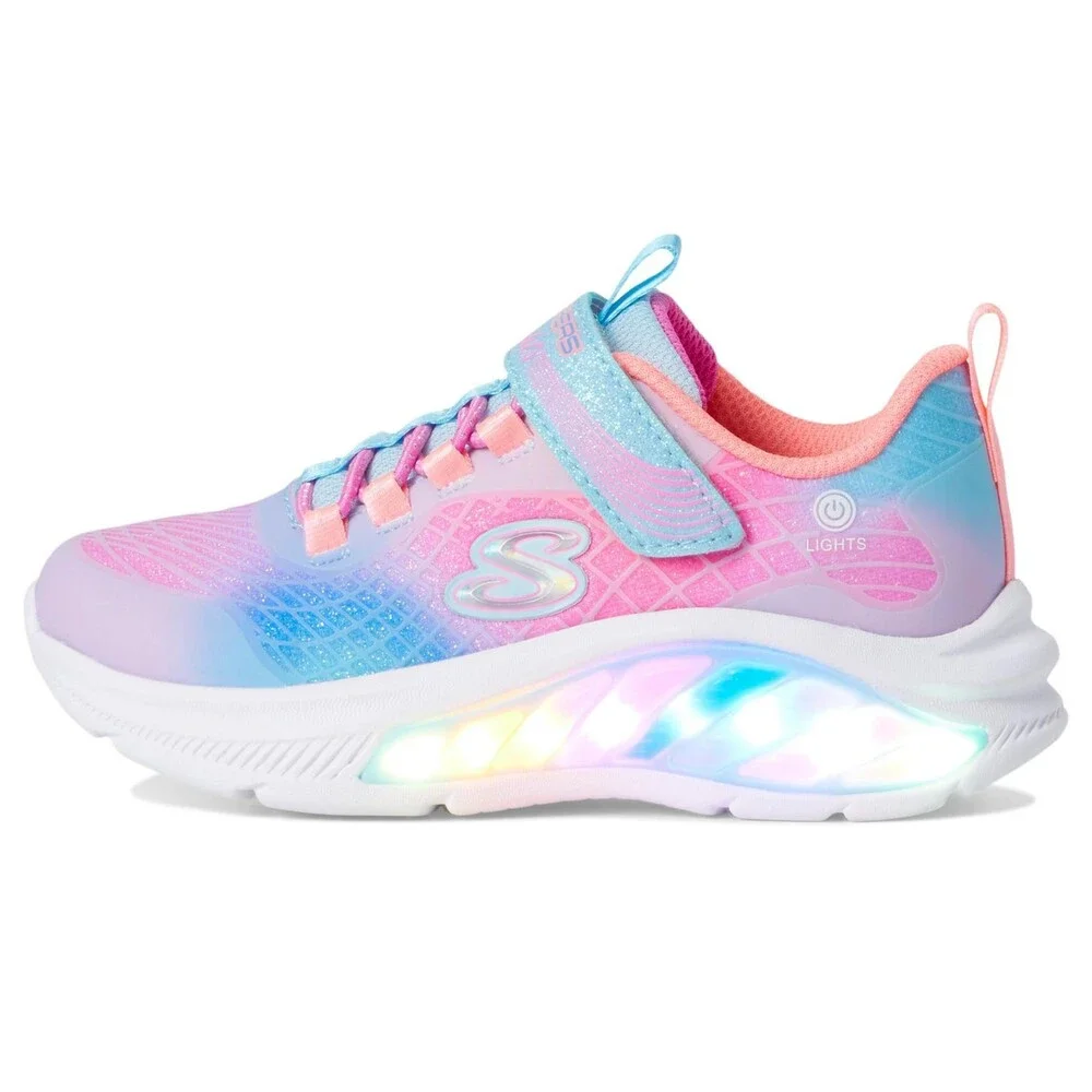 Skechers Rainbow Cruisers Rainbow Reflectin Kids 13.5 Multi Casual Shoe ZOGG3030